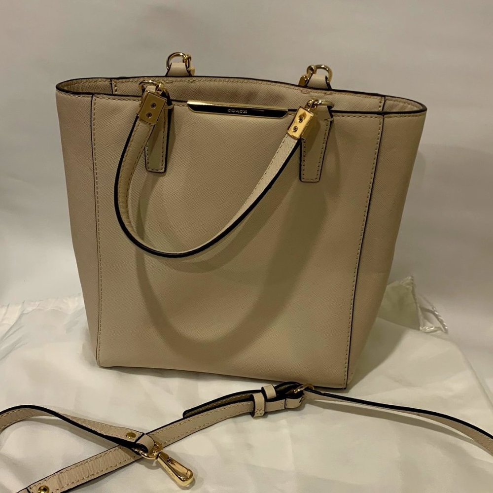 Cream Kate Spade Satchel 9" x 9"